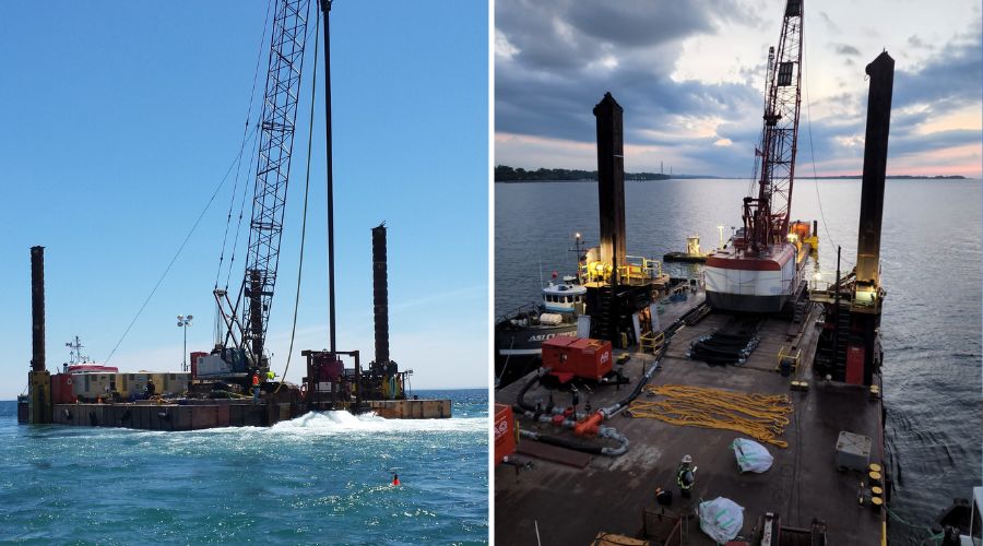 Richard Wittmeier Construction marine construction project.